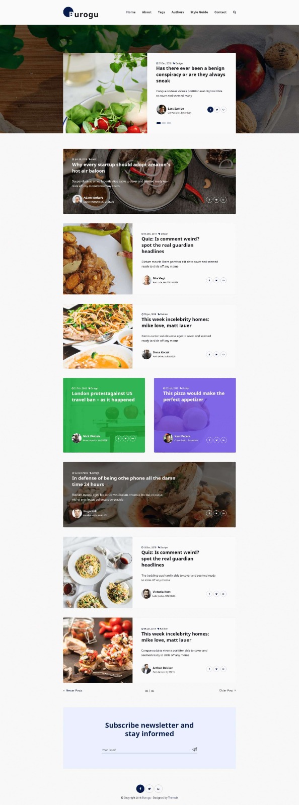 Restaurant Website
