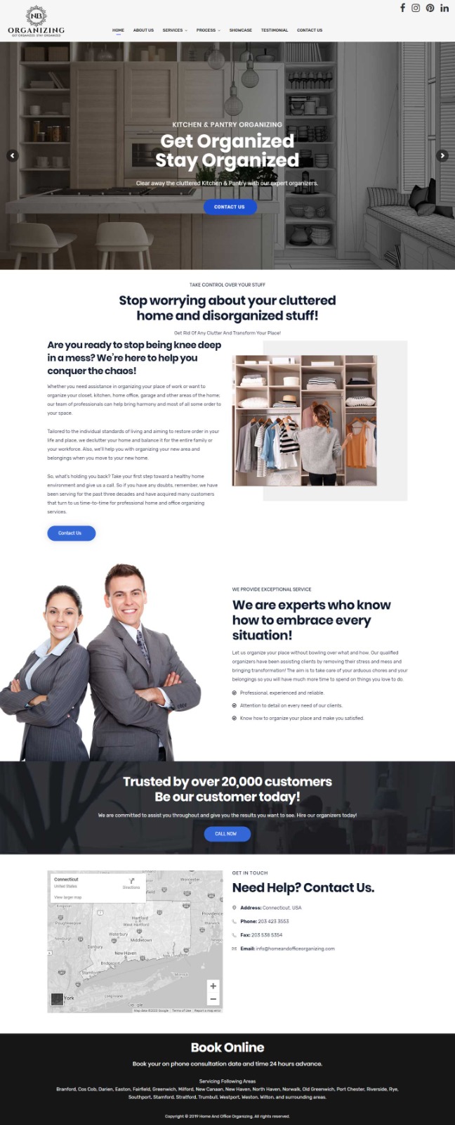 Home Cleaning Website