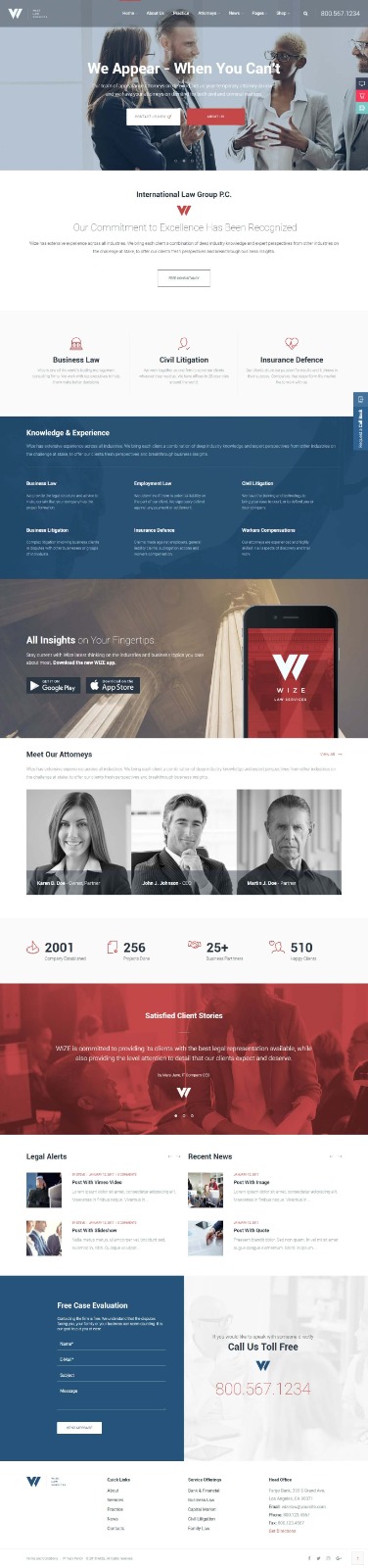 Law Firm Website