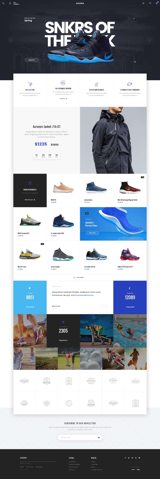 Sneaker Store Website